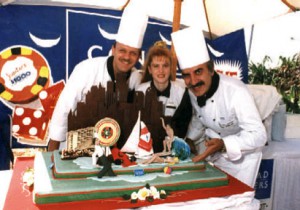 With Executive Chef Gunther Karch.