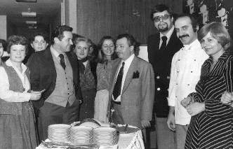 Birthday party of Food & Beverage Manager Mr. Taci Tinmaz.