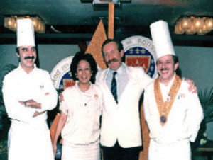 With Chef Meyer and GM Jean Wasser.