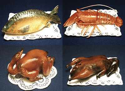 Sugar food replicas for the multi cultural wedding exhibition - SINGAPORE NATIONAL MUSEUM